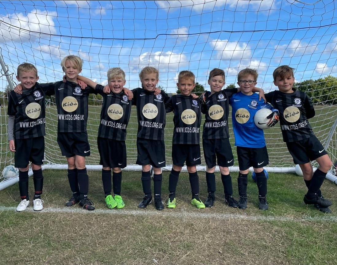 U8s Blues team photo
